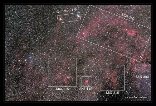 Entre Deneb et Omicron 1 & 2 du Cygne
