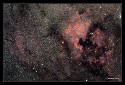 NGC7000, IC5068, IC5070, Sh2-119, ...
