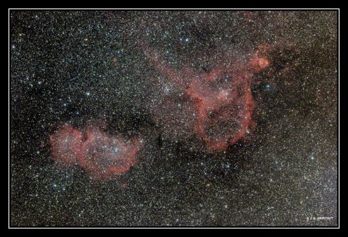 Le coeur et l'ame : IC1805 / IC1848