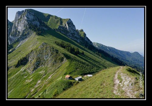 Sur le chemin en direction de  la Grande Pointe des Journées