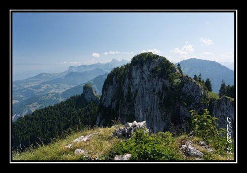 La Grandes Pointe des Journées avec en arrière plan la Dent d'Oche