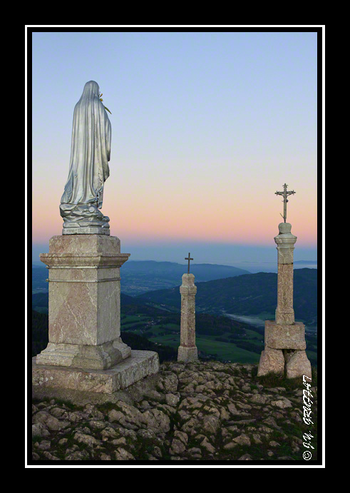 La ceinture de Vénus vue depuis la Pointe de Miribel