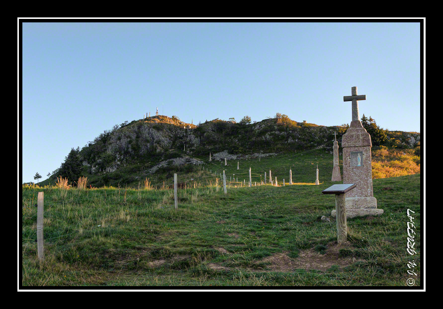 Le calvaire de la Pointe de Miribel