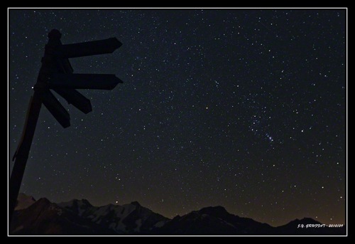 Nuit étoilée : où est Orion ?